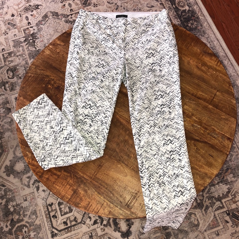 Willi Smith Black and White Pant - Size 2